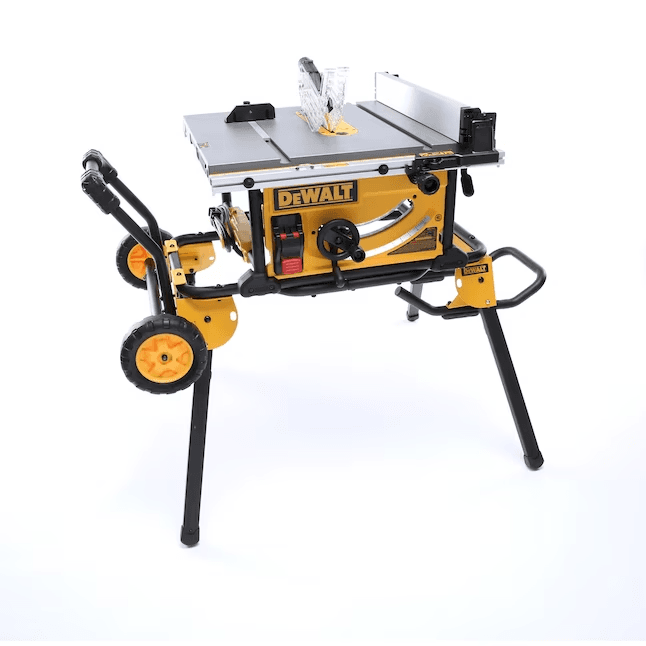 DEWALT 10-in 15-Amp Portable Jobsite Table Saw